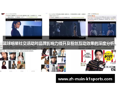 篮球明星社交活动对品牌影响力提升及粉丝互动效果的深度分析 篮球明星社交活动对品牌影响力提升及粉丝互动效果的深度分析