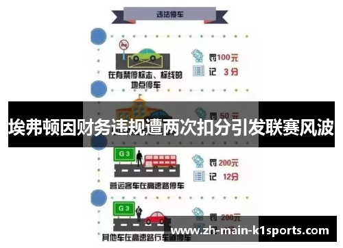 埃弗顿因财务违规遭两次扣分引发联赛风波 埃弗顿因财务违规遭两次扣分引发联赛风波